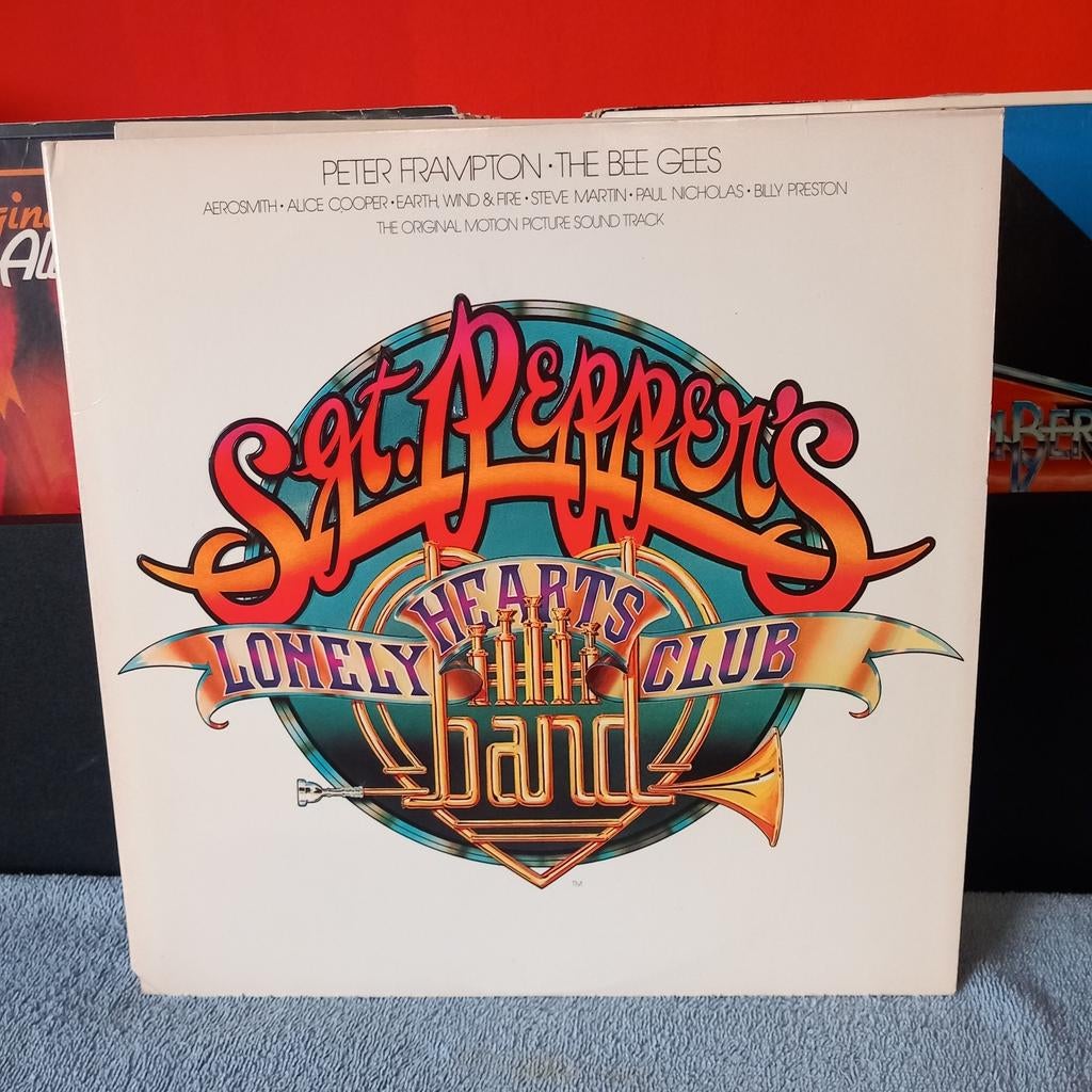 Lp. sgt peppers lonely hearts club band 2lp, Ophalen of Verzenden, Gebruikt, 12 inch
