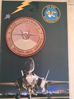 Luchtmacht 313 squadron F35 Lichtning 2 embleem, Ophalen of Verzenden, Luchtmacht, Nederland, Embleem of Badge