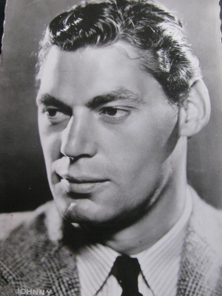 Oude Foto Kaart - Johnny Weissmuller / Tarzan, Verzenden, 1940 tot 1960, Ongelopen, Sterren en Beroemdheden