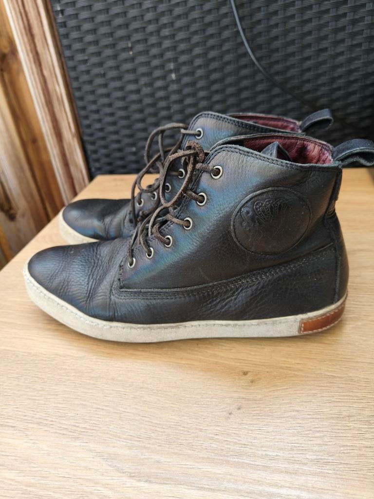 Blackstone zwarte schoenen maat 42, Blackstone, Zwart, Ophalen of Verzenden, Zo goed als nieuw