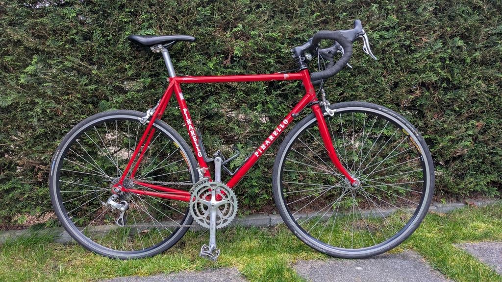 Pinarello Treviso racefiets met Campagnolo Centaur, Gebruikt, Staal, Meer dan 20 versnellingen, 53 tot 57 cm