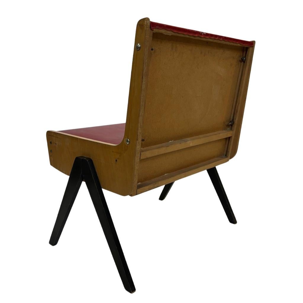 Vintage Klepbank Kinderkamer Bankje Jaren 60 Skai Design, Kinderen en Baby's, Kinderkamer | Tafels en Stoelen, Ophalen, Vintage Bankje