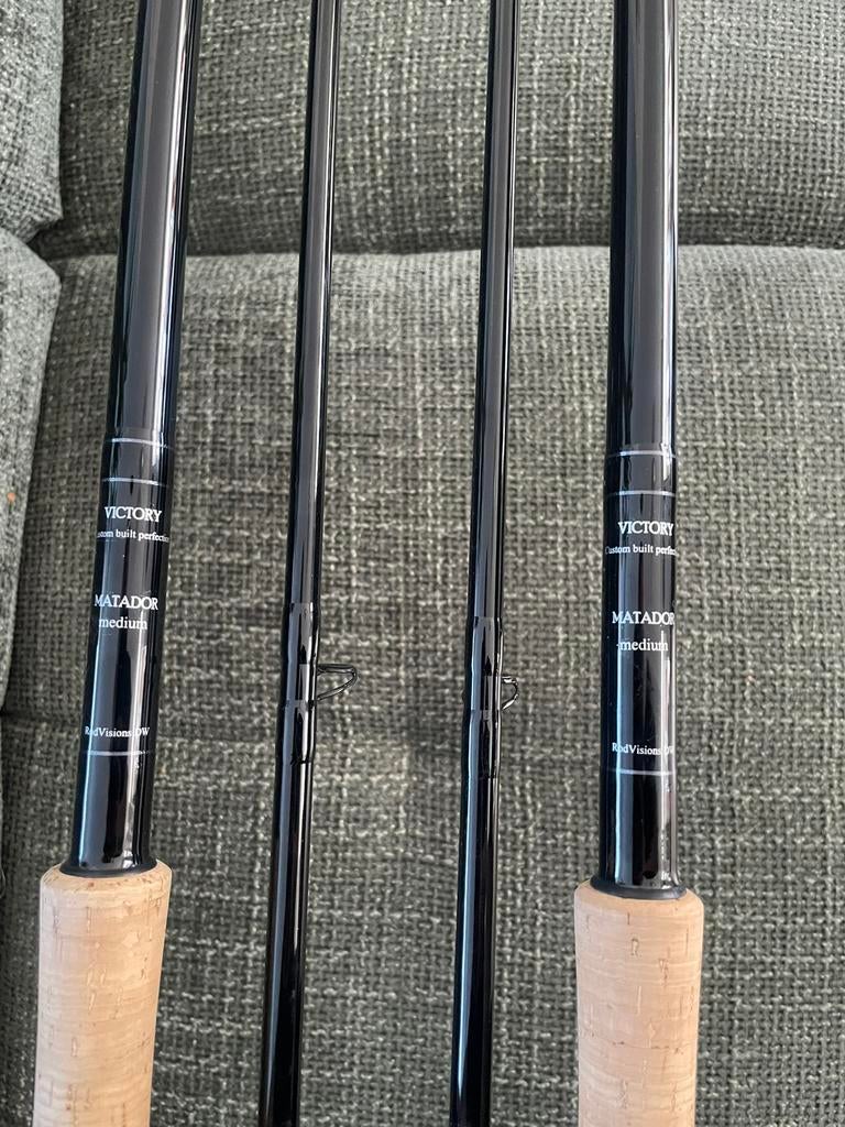 Rodvisions victory Matador medium 11 ft 2lb, Ophalen, Zo goed als nieuw, Werphengel
