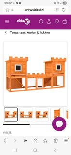 Konijnenhok nieuw in doos, Ophalen, Nieuw, Kooi