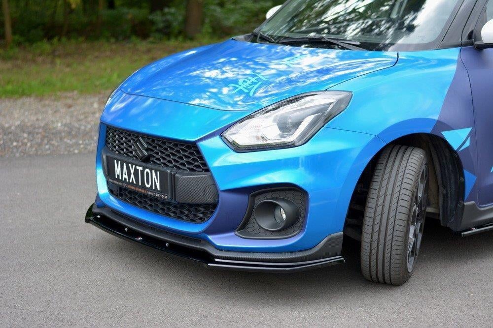 Maxton Design Spoiler Lip Splitter Voor Suzuki Swift Sport, Auto diversen, Tuning en Styling, Verzenden, Automotive Parts, A.parts@hotmail.nl
