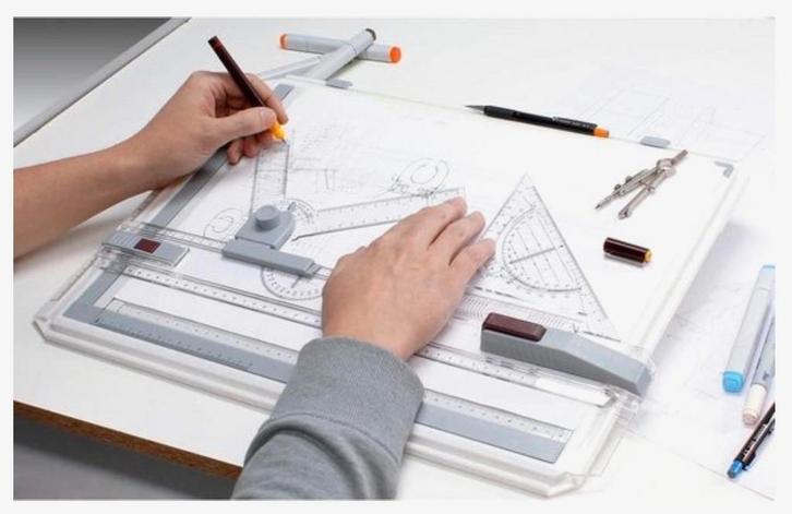 EverestPeak Tekenbord A3 formaat, Doe-het-zelf en Verbouw, Tekentafels, Gebruikt, Minder dan 130 cm, Verlichting, Ophalen of Verzenden