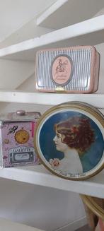 3 Vintage Blikken - Godiva, Galette, Danish Cookies, Ophalen of Verzenden, Gebruikt, Koek(jes), Overige merken