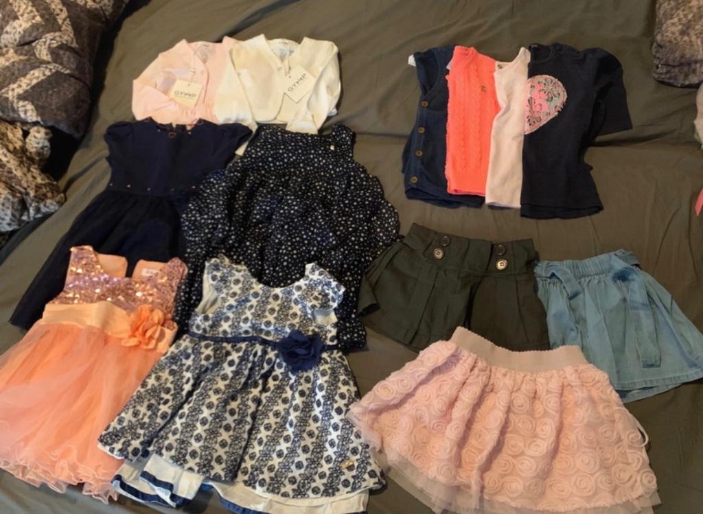 Kledingpakket maat 80 meisje, Ophalen of Verzenden, Gebruikt, Maat 80