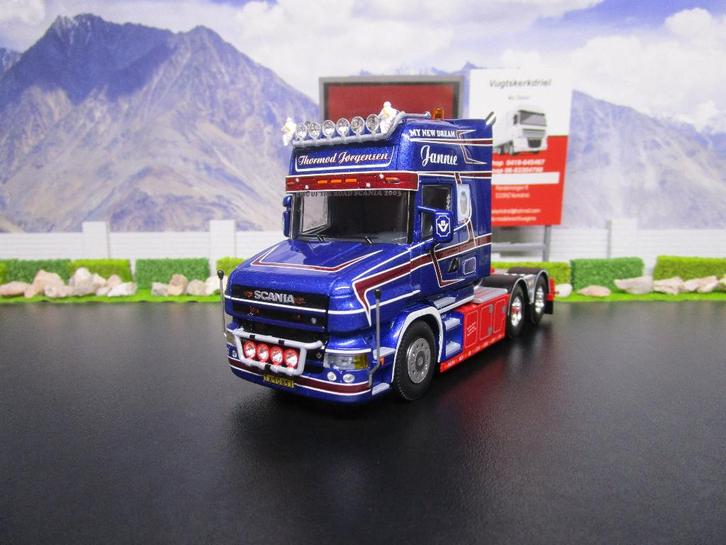 Wsi01-4690 Thormod Jorgensen Scania 4 Serie Torpedo Topline, Hobby en Vrije tijd, Modelauto's | 1:50, Nieuw, Bus of Vrachtwagen