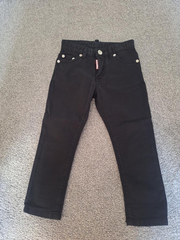 Zwarte Dsquared2 spijkerbroek, Kinderen en Baby's, Ophalen of Verzenden