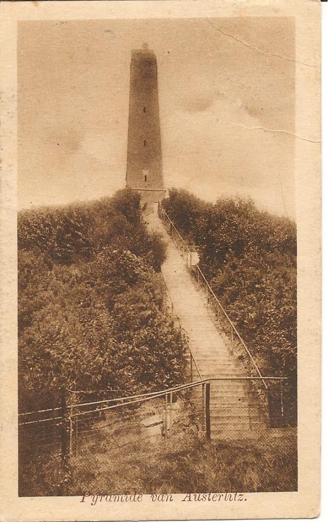 Pyramide van Austerlitz   Maarn., Verzamelen, Ansichtkaarten | Nederland, Ophalen of Verzenden, 1920 tot 1940, Gelopen, Utrecht