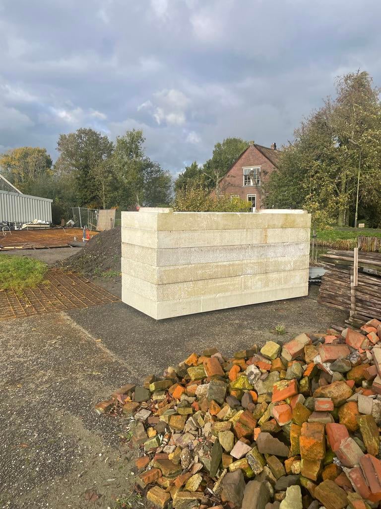 Tempex blokken - Isolatieplaten, Gebruikt, 12 cm of meer, Ophalen of Verzenden, 15 m² of meer