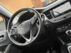 Opel Crossland X 1.2 Turbo Innovation - Moonstone Grey - Cam, Auto's, 840 kg, Gebruikt, 1199 cc, Leder en Stof