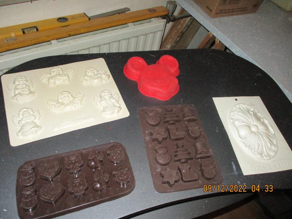 te koop kleine gietmallen voor gips, Ophalen, Nieuw