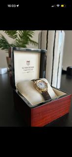 Schroeder Timepieces Watch, Overige merken, Leer, Polshorloge, Ophalen of Verzenden