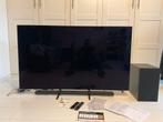 Samsung QLED Smart TV 4K UHD met Soundbar en Subwoofer, QLED, 50 Hz, Ophalen of Verzenden, Zo goed als nieuw