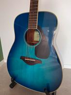 Yamaha FG820 Western Gitaar - Prachtig Blauw, Ophalen of Verzenden, Gebruikt, Western- of Steelstringgitaar