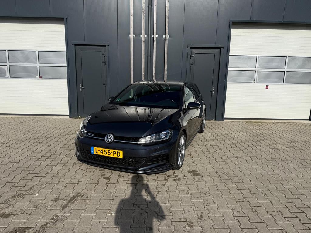 Volkswagen Golf 2.0 TDI 184pk 5D DSG 2019, Auto's, 4 cilinders, Blauw, Lichtsensor, Diesel