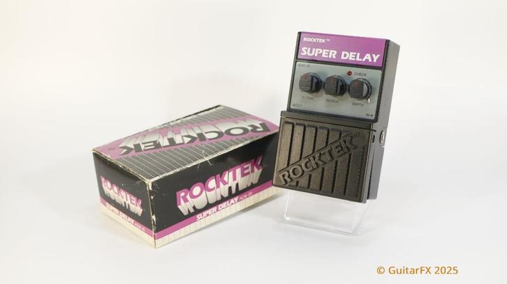 Rockteck ADR-01 Super Delay In Box With Manual (Vintage, MN3, Muziek en Instrumenten, Effecten, Gebruikt, Ophalen of Verzenden