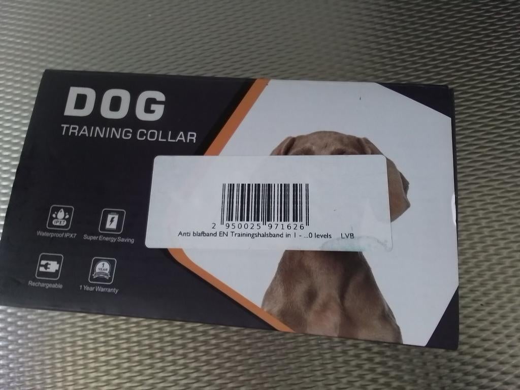 trainingshalsband/anti-blafband, Ophalen, Zo goed als nieuw