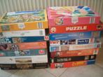 Partij puzzels van 15 dozen met 19 puzzels, Ophalen of Verzenden, 500 t/m 1500 stukjes, Zo goed als nieuw, Legpuzzel