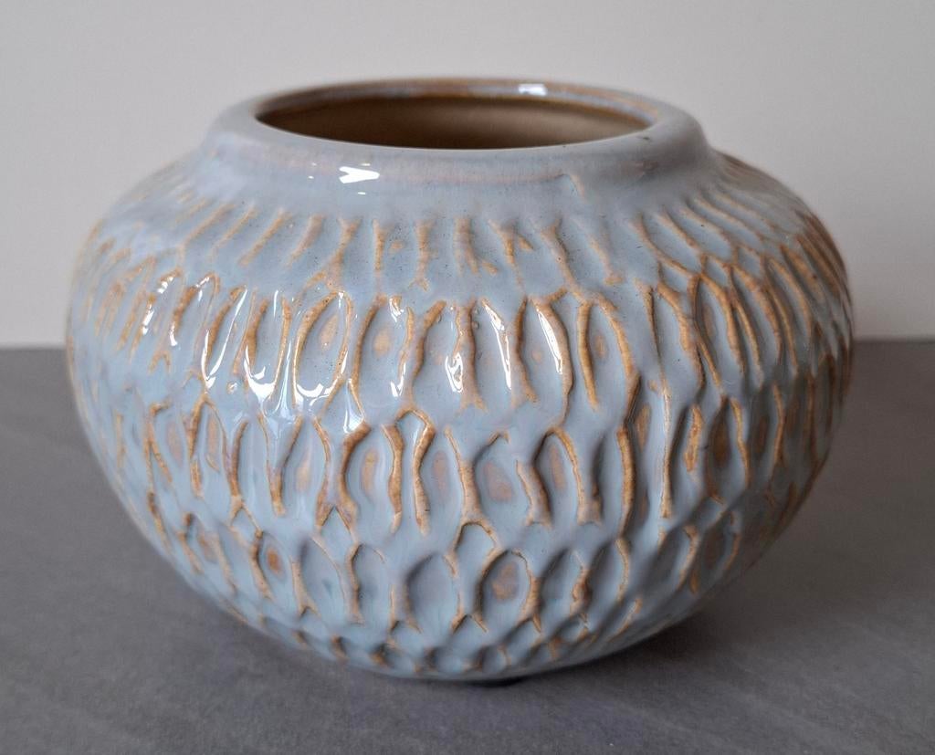 Diverse bloempotten, Ophalen of Verzenden, Overige kleuren, Aardewerk of Porselein, Minder dan 50 cm