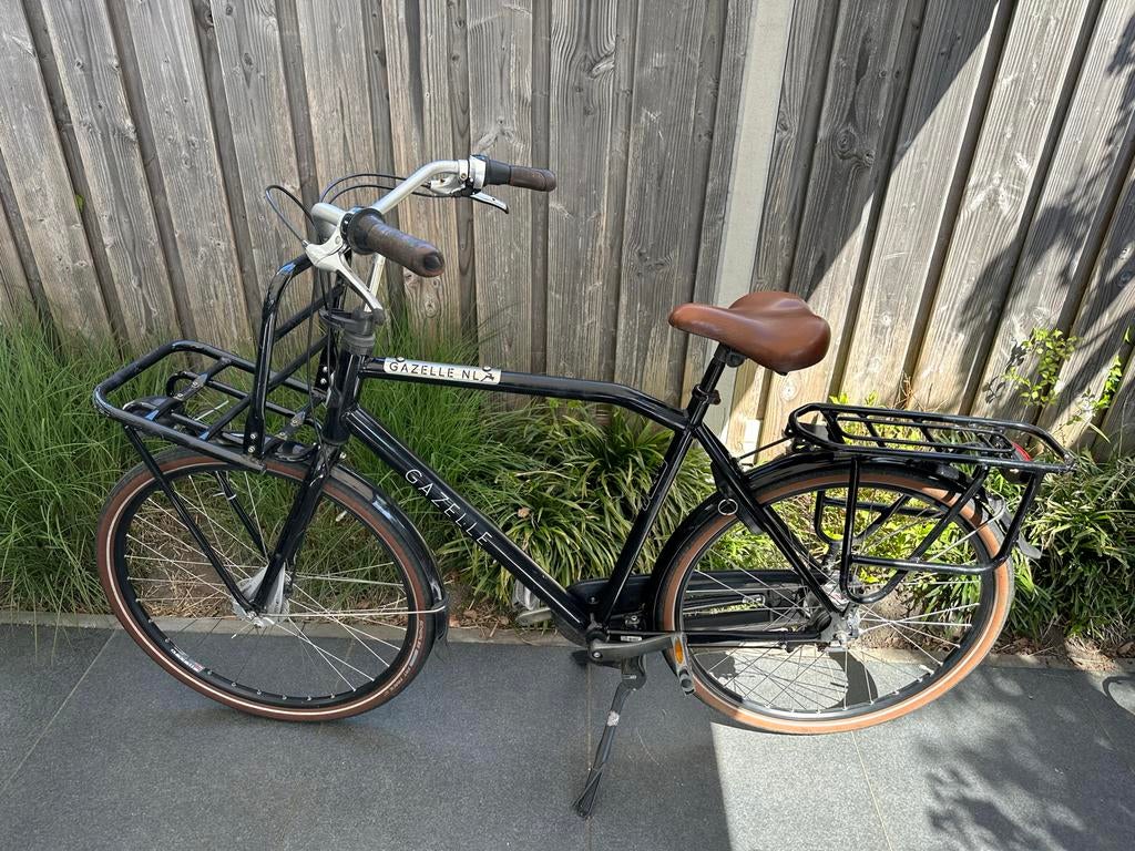 Gazelle NL heavy duty Stadsfiets - 59 cm, Fietsen en Brommers, Fietsen | Heren | Herenfietsen, Ophalen, Gebruikt, Versnellingen
