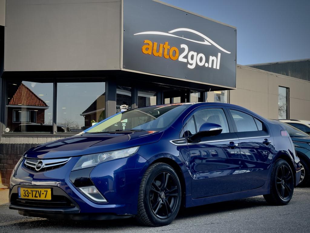 Opel Ampera 1.4. LEDER CAMERA NAVI AIRCO LED LMV PDC, Auto's, Opel, Euro 5, 4 cilinders, 83 km, Hybride Elektrisch/Benzine