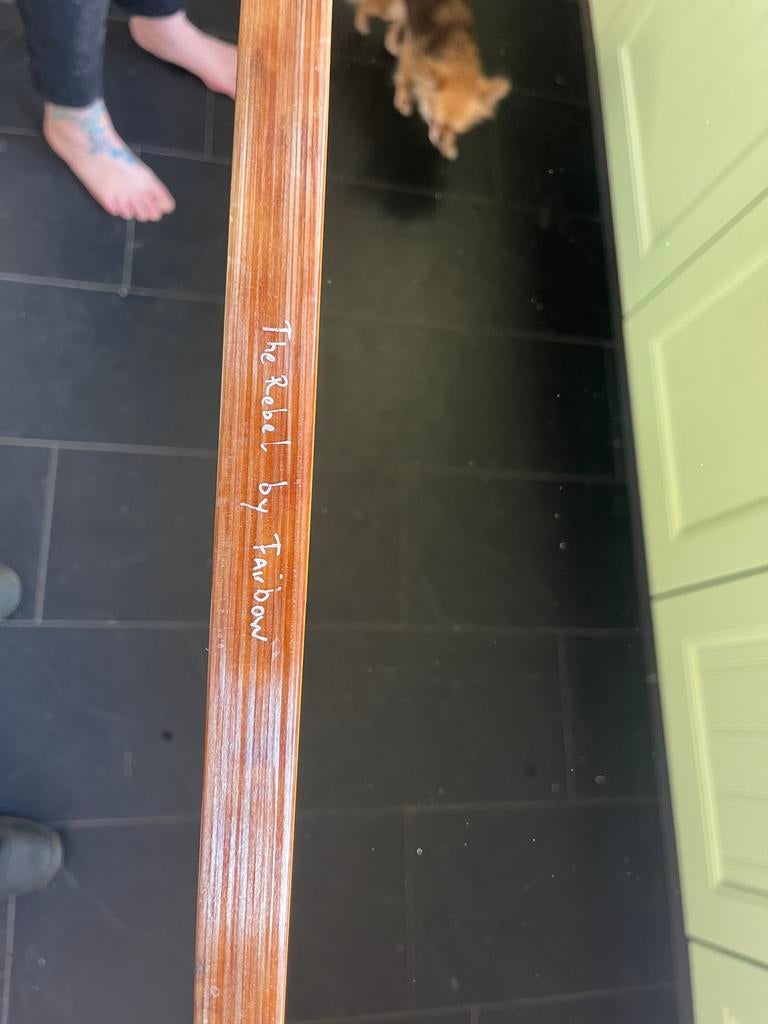 Fairbow Rebel Traditionele Handboog 32 pond, Ophalen of Verzenden, Gebruikt, Recurveboog