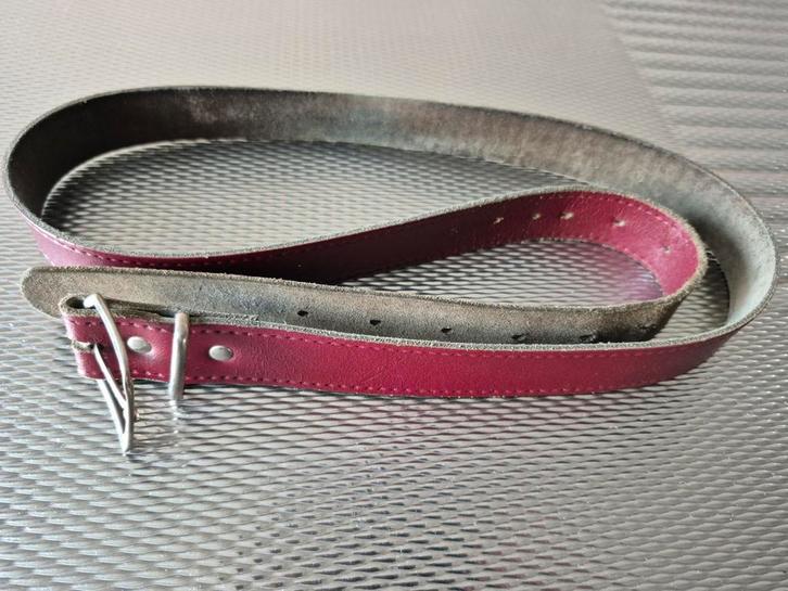 HEREN RIEM 115CM GRATIS OPHALEN, Kleding | Heren, Riemen en Ceinturen, Gedragen, Riem of Ceintuur, 115 cm of meer, Rood, Echt leder