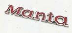 OPEL MANTA  oldtimer logo merk embleem, Ophalen of Verzenden, Gebruikt, Auto's