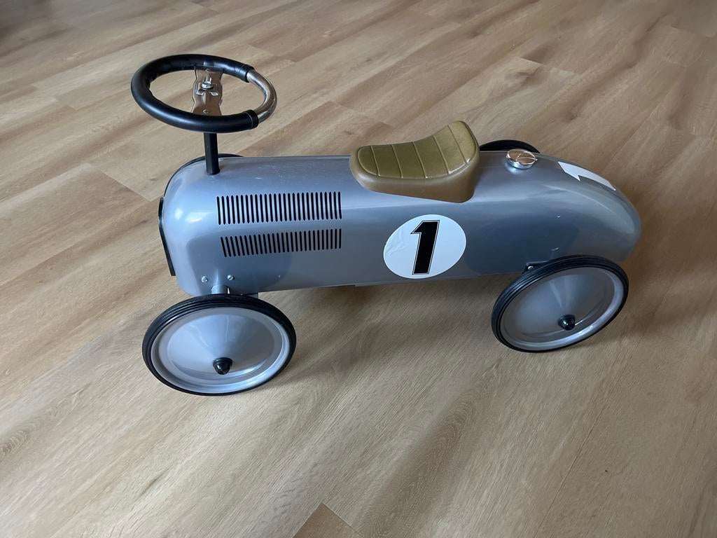 Retro loopauto - Klassieke raceauto voor kinderen, Ophalen, Gebruikt, Loopvoertuig