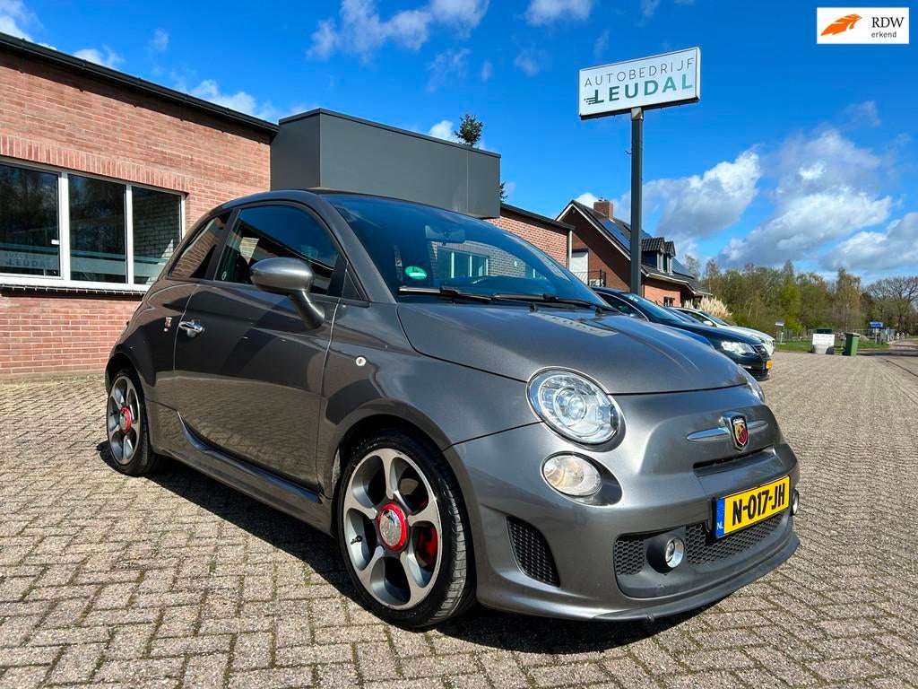 Fiat 500 C 1.4-16V Abarth // Cabriodak // APK 31-1-2027, Voorwielaandrijving, Euro 5, 15 km/l, 4 cilinders