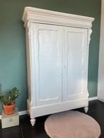 Brocante biedermeier meidenkast kleding linnen leg kind baby, Eikenhout, 100 tot 150 cm, Zo goed als nieuw, Brocante biedermeier meidenkast kleding linnen leg kind baby