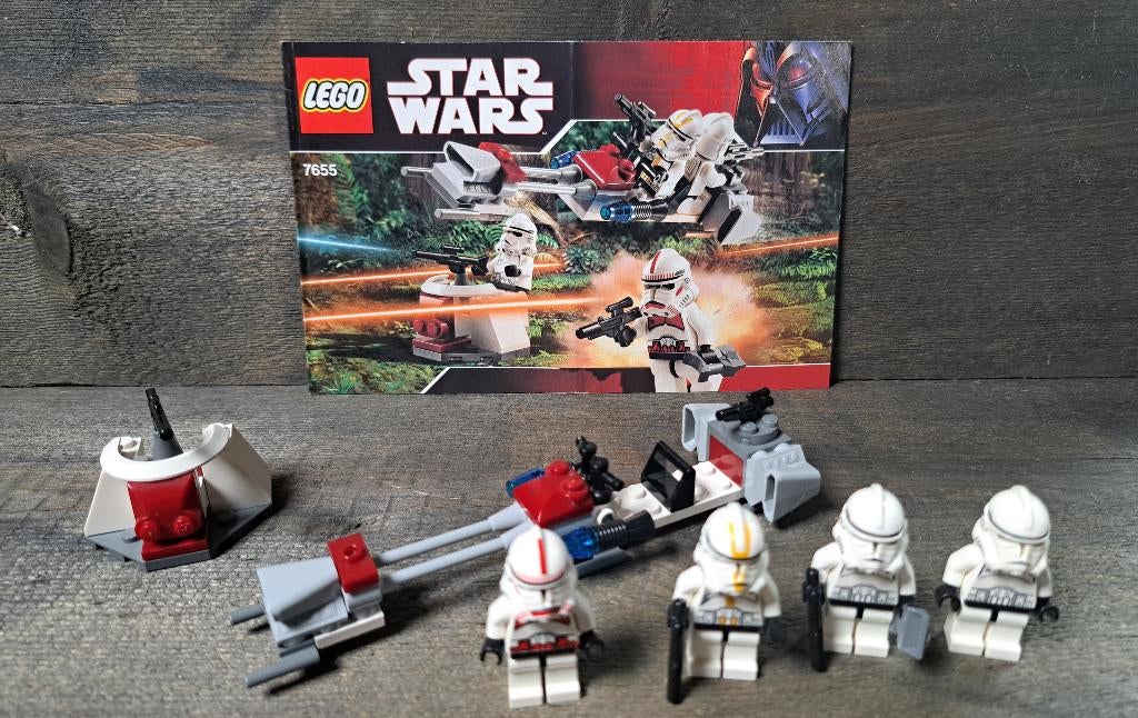 Lego Star Wars set 7655. Clone Troopers Battle Pack, Kinderen en Baby's, Speelgoed | Duplo en Lego, Star Wars, Lego, Ophalen of Verzenden