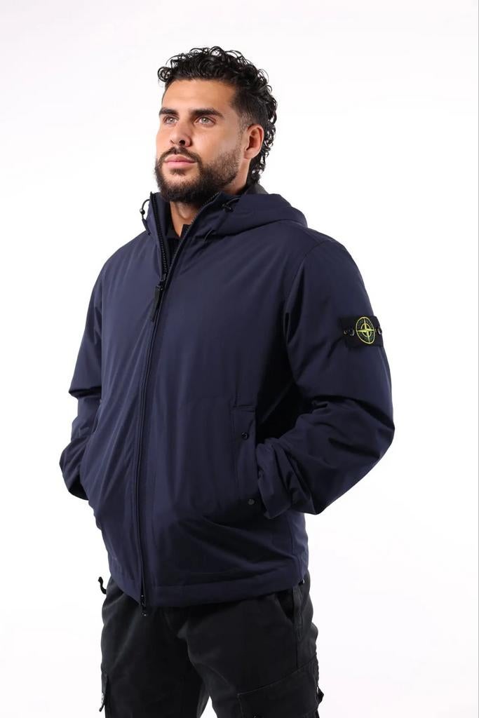 Stone island softshell jas, Blauw, Maat 56/58 (XL), Ophalen of Verzenden, Stone Island