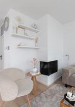 Bijzettafel Cone Kwantum - Natuurlijk Houtdesign, Minder dan 55 cm, Rond, Nieuw, Hout