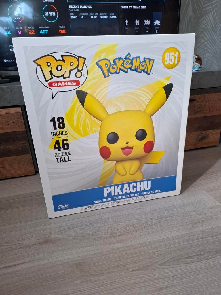 Pokémon pikachu funko pop, Ophalen of Verzenden, Nieuw