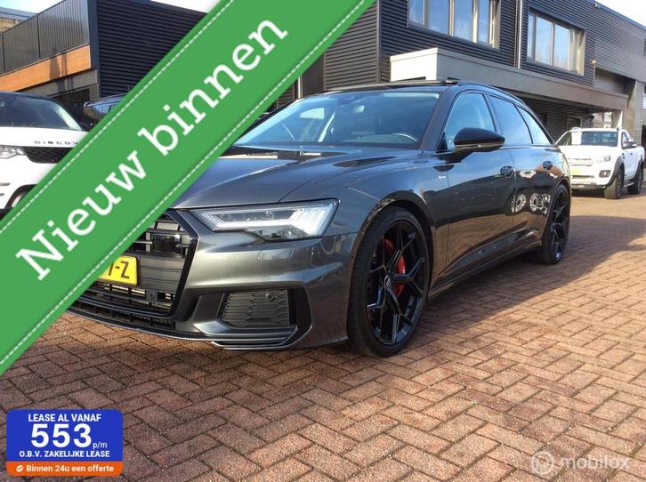 Audi A6 Avant 55 TFSI e quattro Pro Line S Competition Pano, Auto's, Audi, Bedrijf, Te koop, A6, 4x4, ABS, Achteruitrijcamera