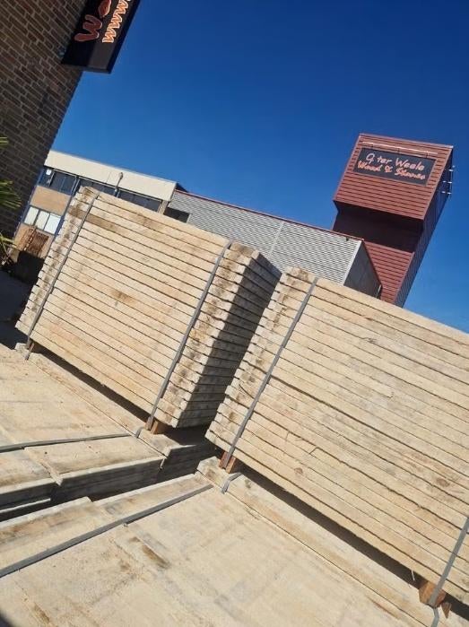 STEENSCHOTTEN 60x120 CM €18 P/ST TOPKWALITEIT!!, Ophalen of Verzenden, Zo goed als nieuw, 75 m² of meer, Overige typen