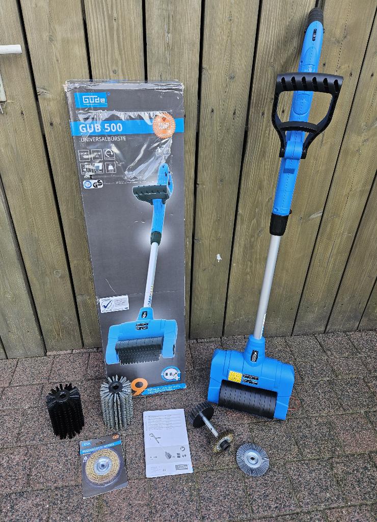 Güde universele borstelreiniger GUB 500 + EXTRA borstel, Ophalen of Verzenden, Zo goed als nieuw, Gude