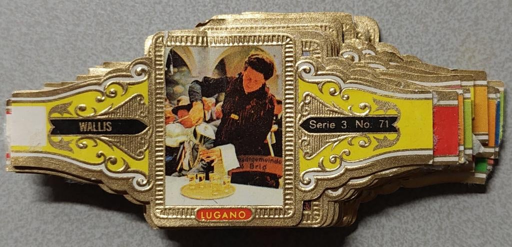 Sigarenbandjes, Ophalen of Verzenden, Gebruikt, Sigarenbandjes