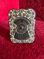 Antieke koperen eeuwigdurende bureaukalender ❤️ 1941-1962, Ophalen of Verzenden