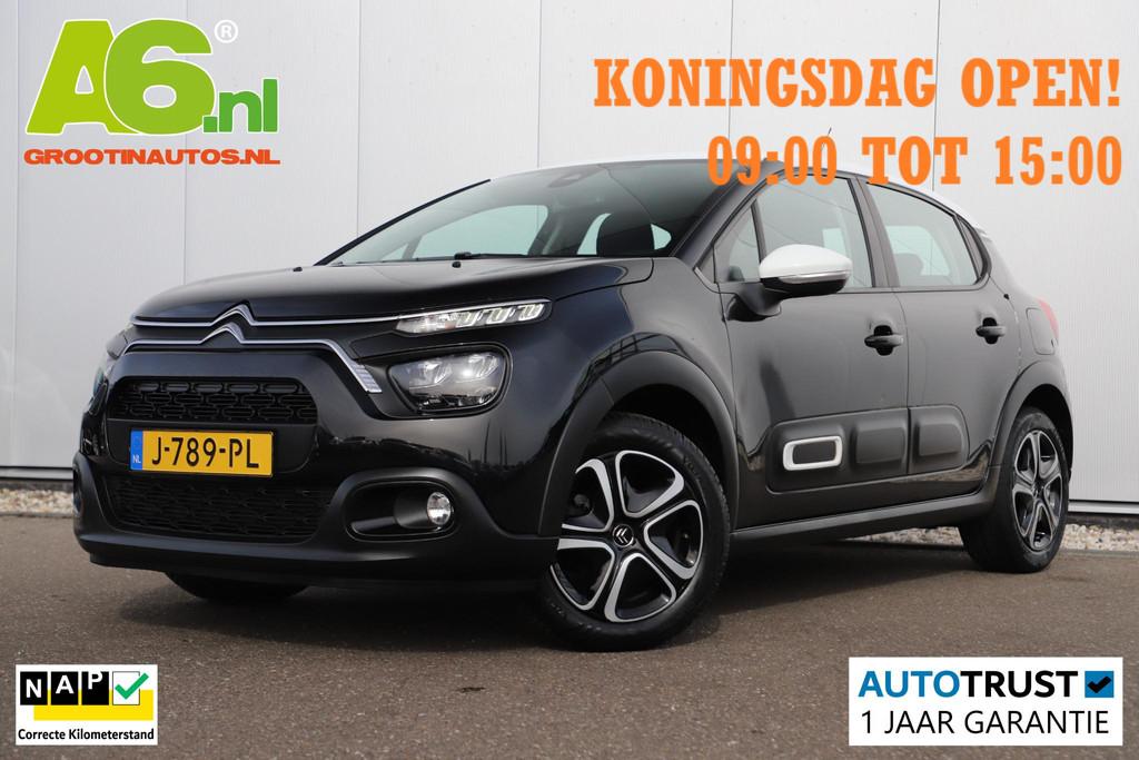 Citroen C3 1.2 PureTech Feel Navigatie Carplay Android Clima, Auto's, Citroën, Voorwielaandrijving, 83 pk, Euro 6, 1199 cc