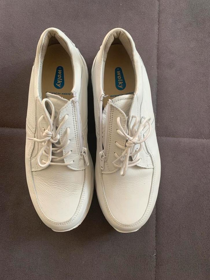 Wolky schoenen, Kleding | Dames, Schoenen, Gedragen, Schoenen met lage hakken, Wit, Ophalen of Verzenden