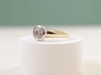 14 Karaat Gouden Solitair Ring Met 0,75ct Diamant, 18 tot 19, Ophalen of Verzenden, Zo goed als nieuw, Met edelsteen