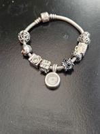 Originele Pandora armband met bedels, Gebruikt, Ophalen of Verzenden, Met bedels of kralen, Zilver