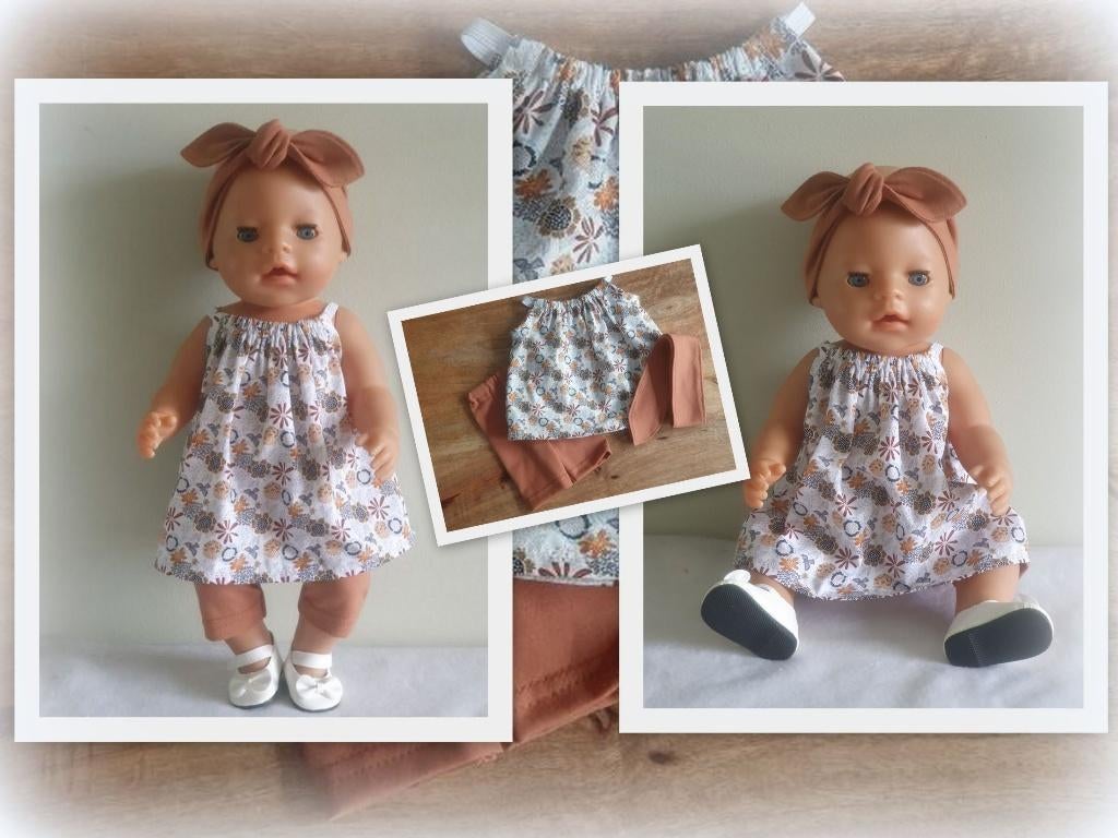 Poppenkleertjes kleertjes voor een baby pop van 43 cm no 8, Kinderen en Baby's, Speelgoed | Poppen, Ophalen of Verzenden, Nieuw