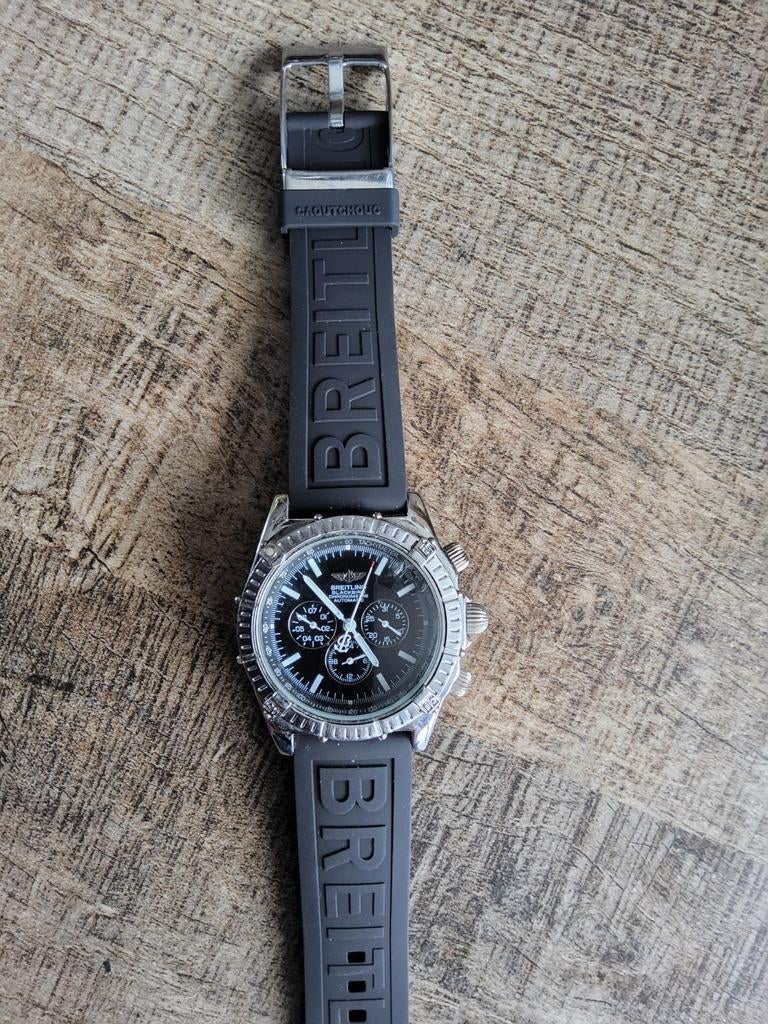 Breitling Chronograaf Heren Horloge, Ophalen of Verzenden