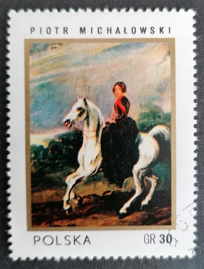 POLEN - Poolse schilders 1972, Verzenden, Polen, Gestempeld